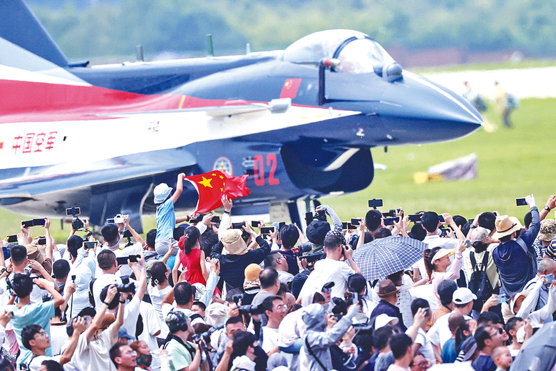 chaobibiwang长春航空展迎来首个公众日